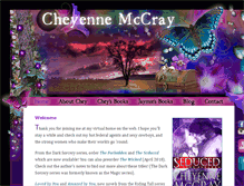 Tablet Screenshot of cheyennemccray.com